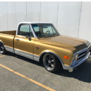 This image is of a chevy C-10 Truck