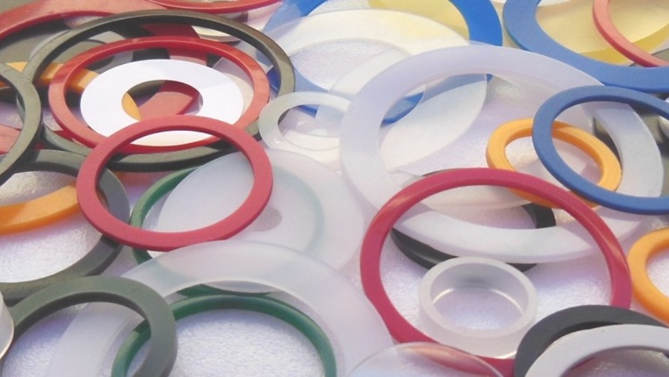 This image is of plastic washers & gaskets