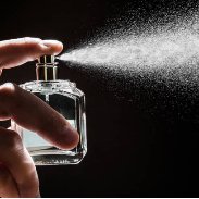 This image is of perfume spray bottle